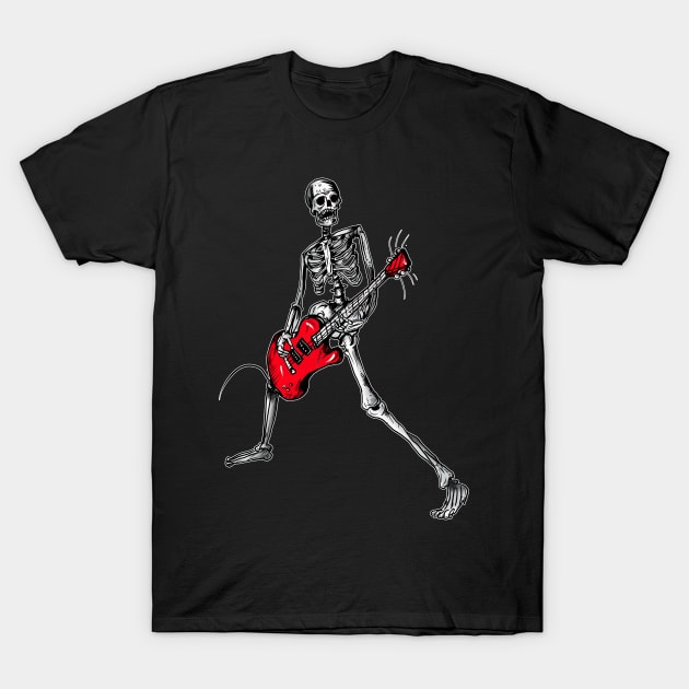 The Zombie Ghost of Johnny Ramone T-Shirt by silentrob668